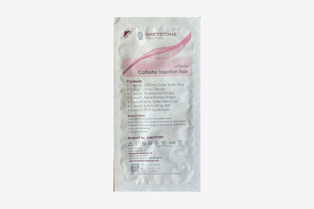 Catheter Insertion Tray | Safe n Simple | Catheter bag | Urinary catheter