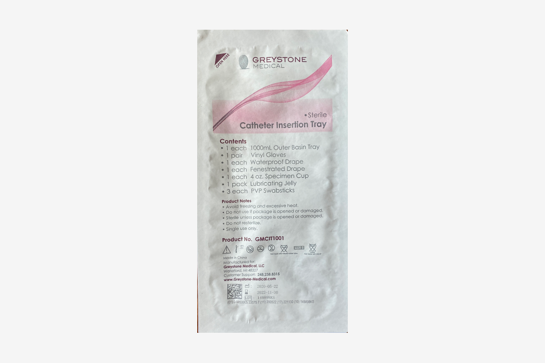 Catheter Insertion Tray | Safe n Simple | Catheter bag | Urinary catheter 