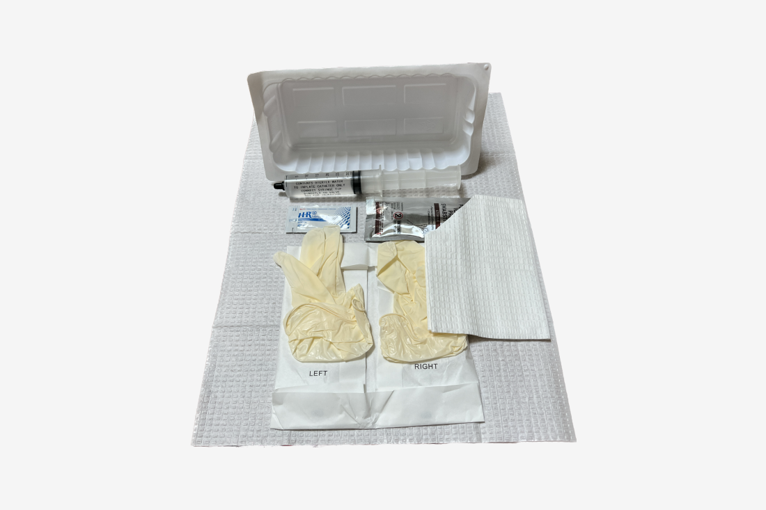 Catheter Insertion Tray | Safe n Simple | Catheter bag | Urinary catheter