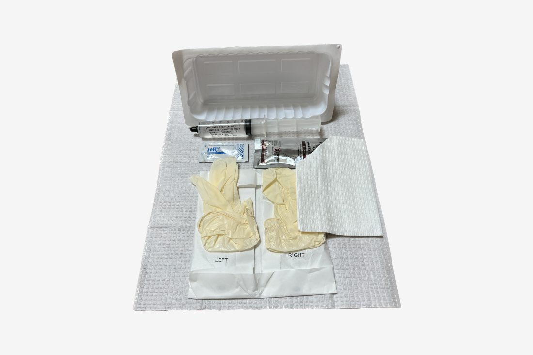 Catheter Insertion Tray | Safe n Simple | Catheter bag | Urinary catheter 