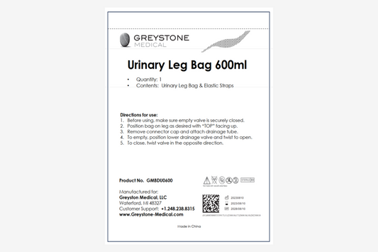 Leg Drainage Bag 600ml | Foley catheter bag | Catheter bag