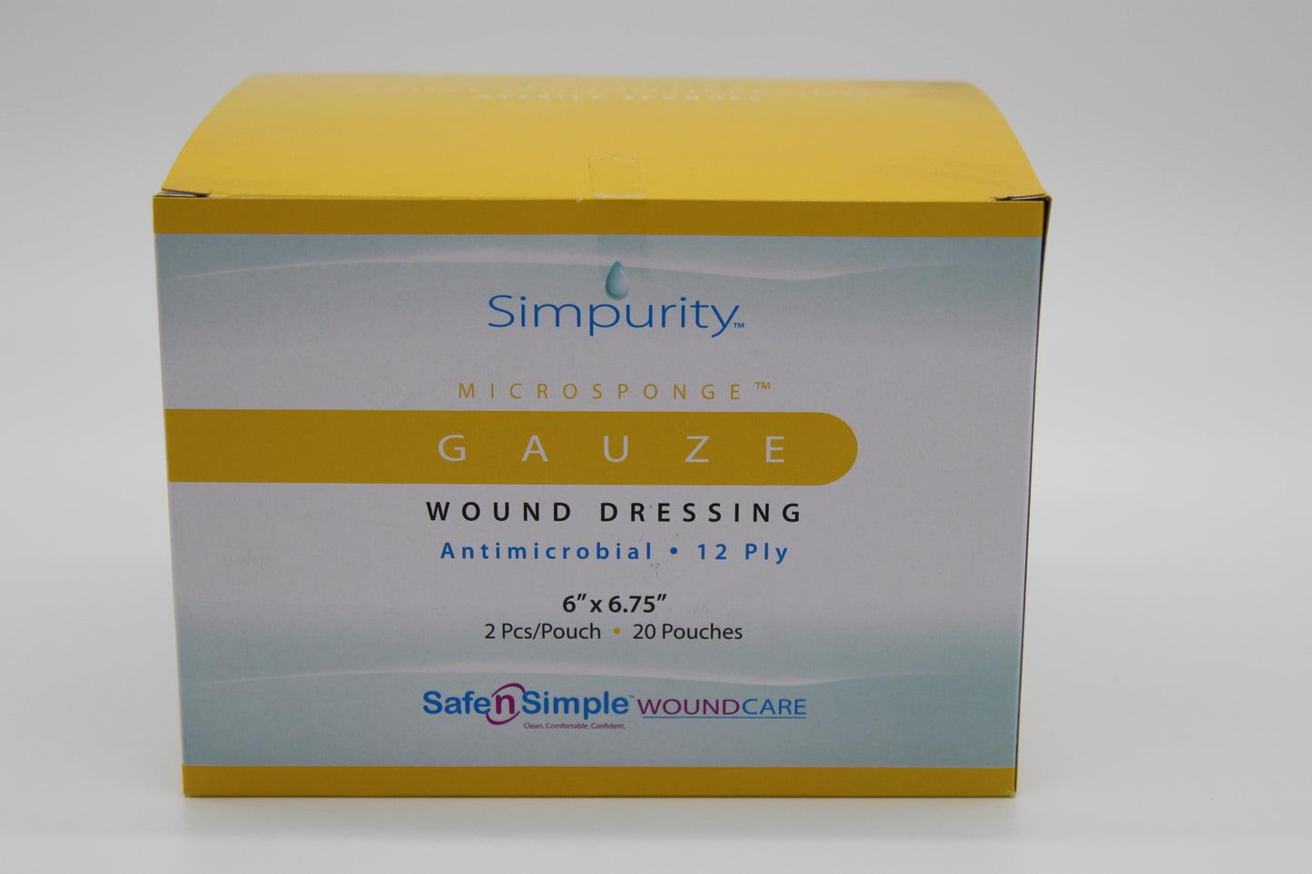 Antimicrobial Gauze |  Wound care products | Advanced Wound Care | SNS medical | Safe n Simple