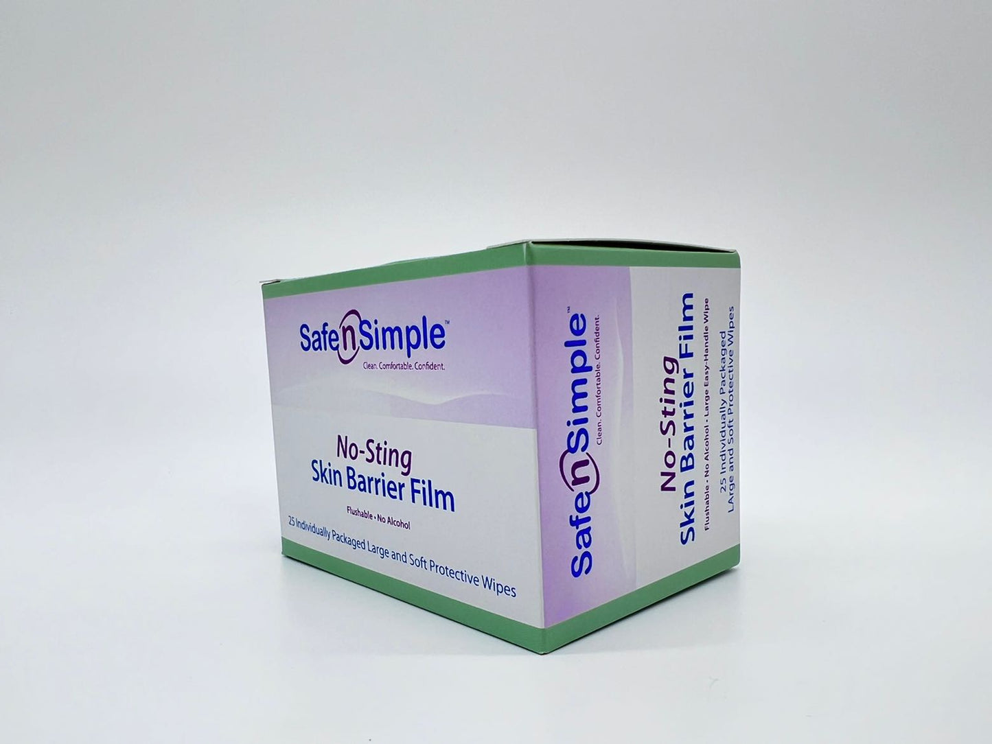 No-Sting Skin Barrier Wipe 5x7 25ct | Skin barrier | Great barrier relief | Wound care dressing