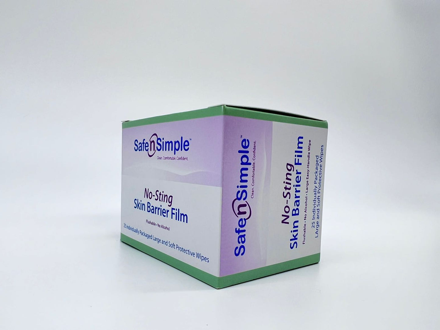 No-Sting Skin Barrier Wipe 5x7 25ct | Skin barrier | Great barrier relief | Wound care dressing