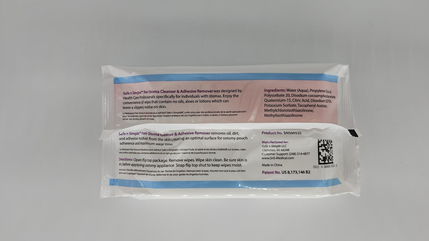 Alcohol Free Adhesive Remover and Peri-Stoma Cleansers