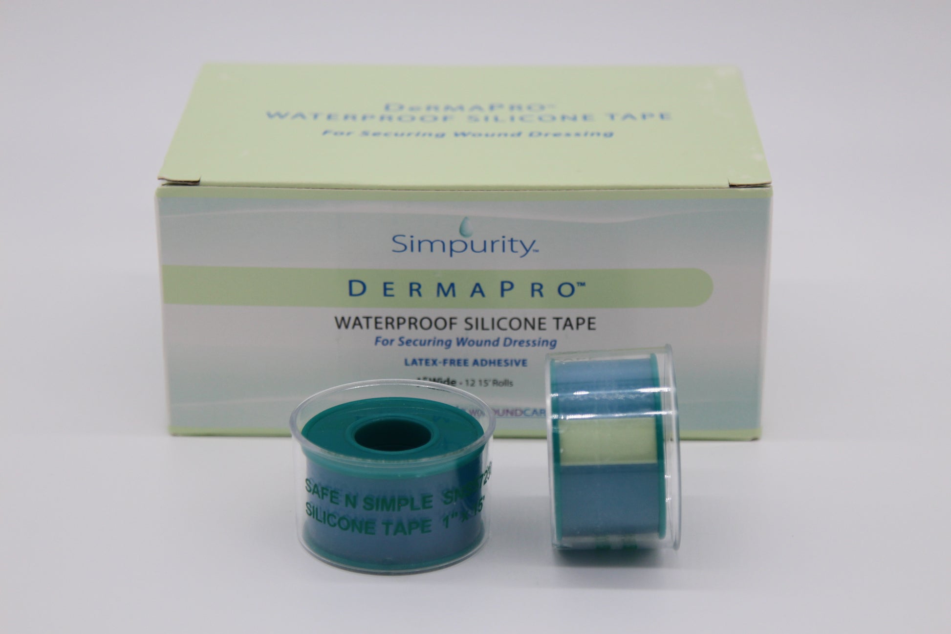 DermaPro Waterproof Silicone Tape | medical products | advanced wound care | Safe n Simple | SNS Medical