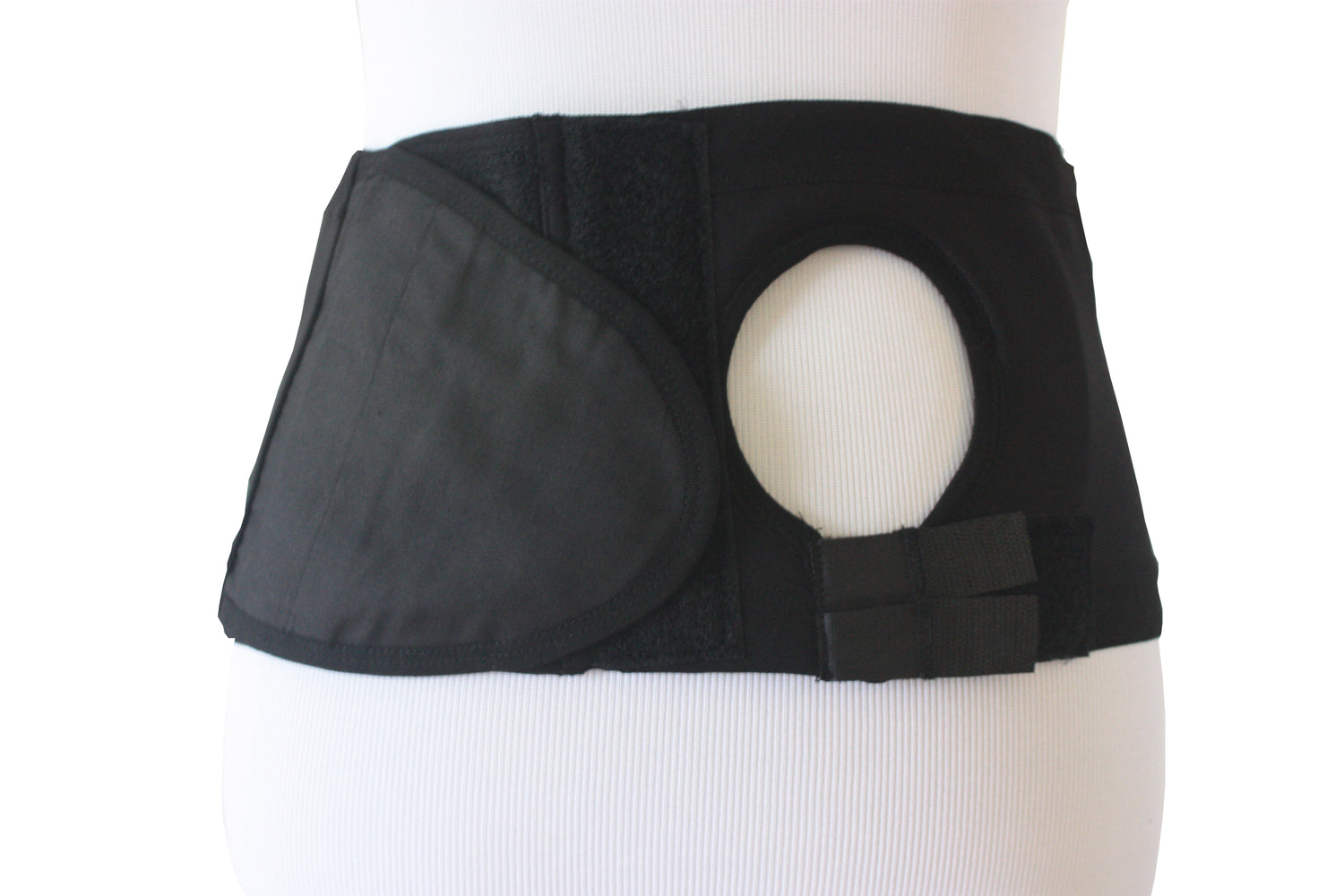 ostomy belt black