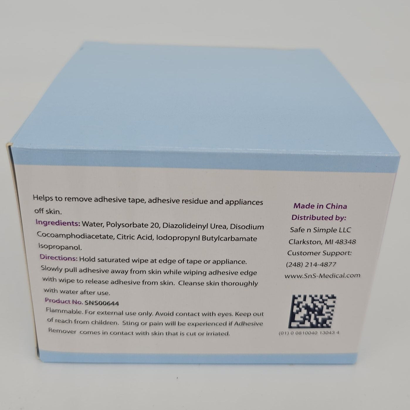 Adhesive Remover Wipes – CHC Direct