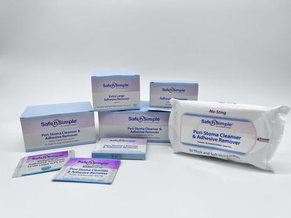 Alcohol Free Adhesive Remover and Peri-Stoma Cleansers