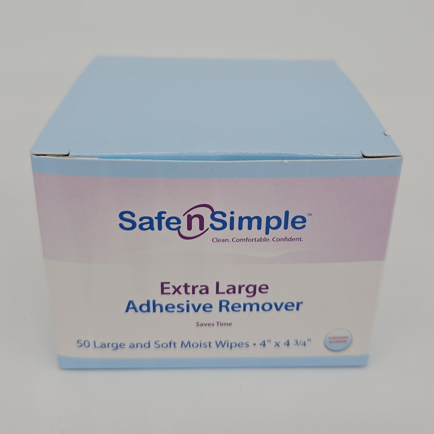Adhesive Remover Wipes with Alcohol