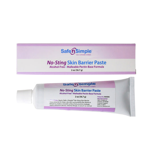 No-Sting Skin Barrier Paste 2oz | Skin barrier | Great barrier relief | SNS Medical