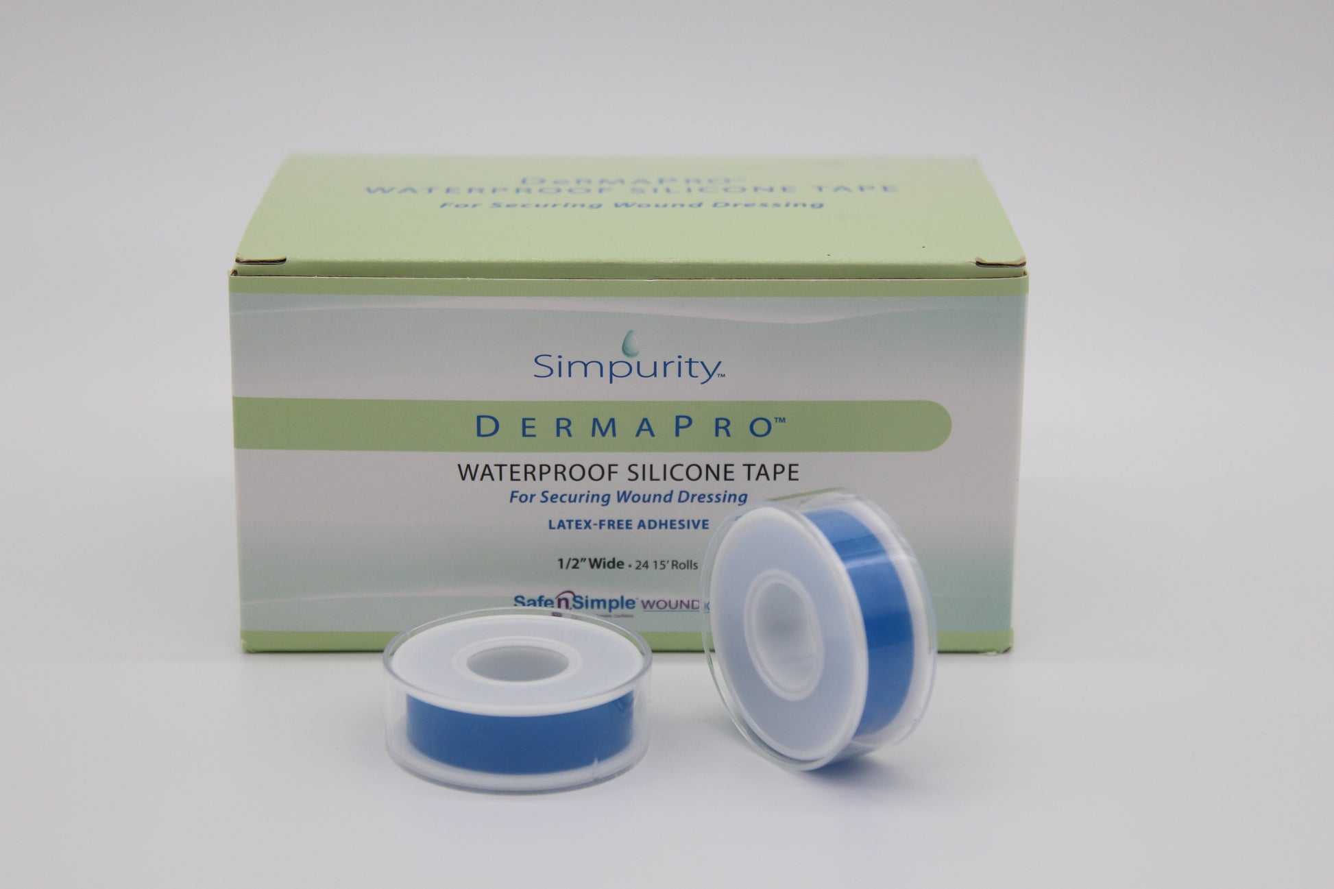 DermaPro Waterproof Silicone Tape | medical products | advanced wound care | Safe n Simple | SNS Medical