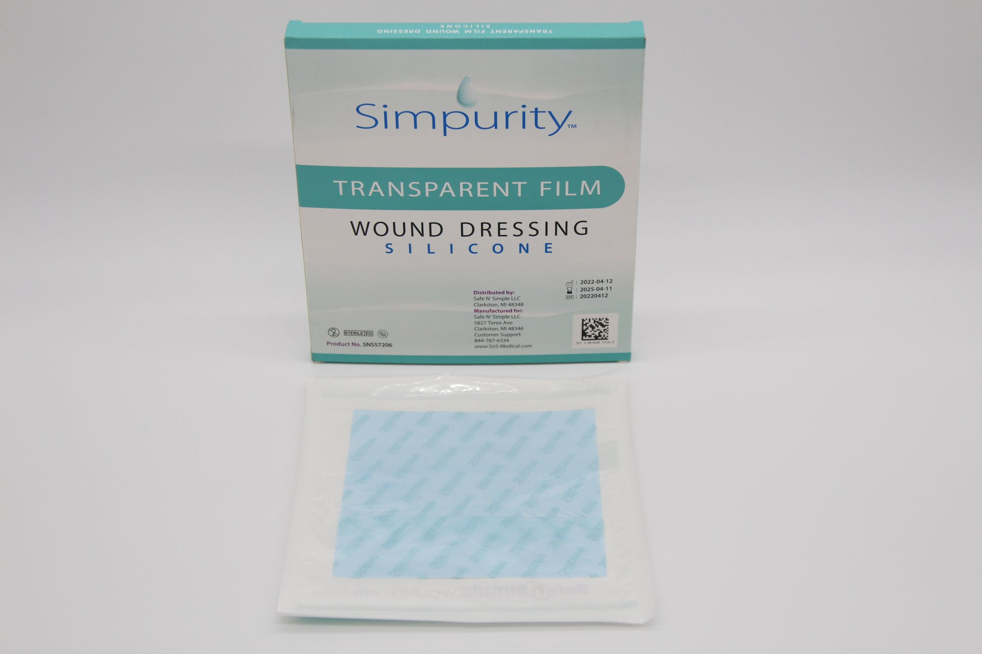 All Health Clear Waterproof Transparent Dressing Wound Cover, 16