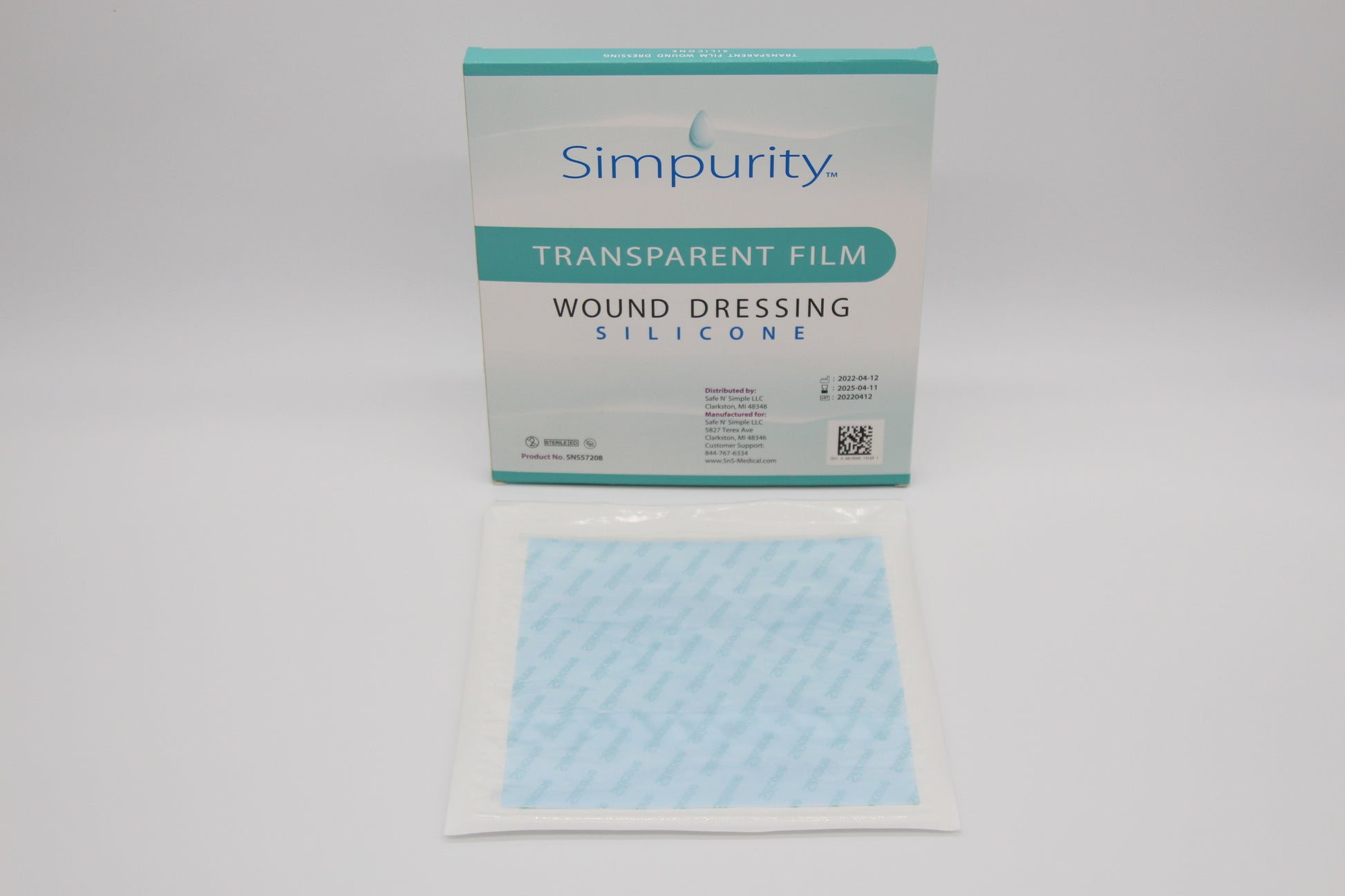Transparent Silicone Film Dressings | Wound dressing | Wound care dressing | Advanced wound care