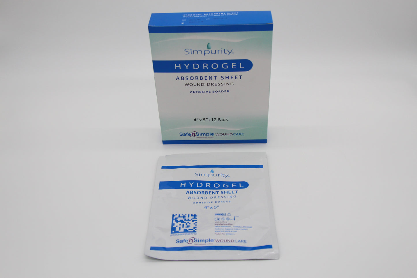 HydroGel Sheets | SNS medical | Wound care dressing | Wound dressing | Advanced Wound Care