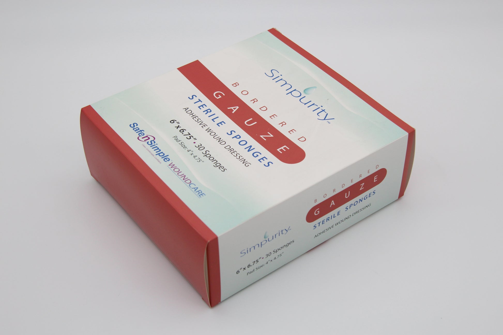 Bordered Gauze Dressings | Advanced wound care | Wound care dressing | SNS medical  | Safe n Simple   