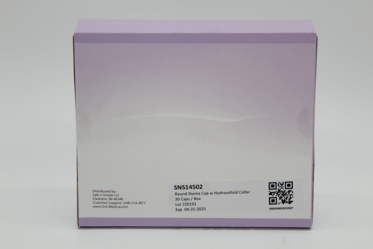 Stoma Cap - Hydrocolloid Collar | Skin barrier | Great barrier relief | SNS medical | Medical products  