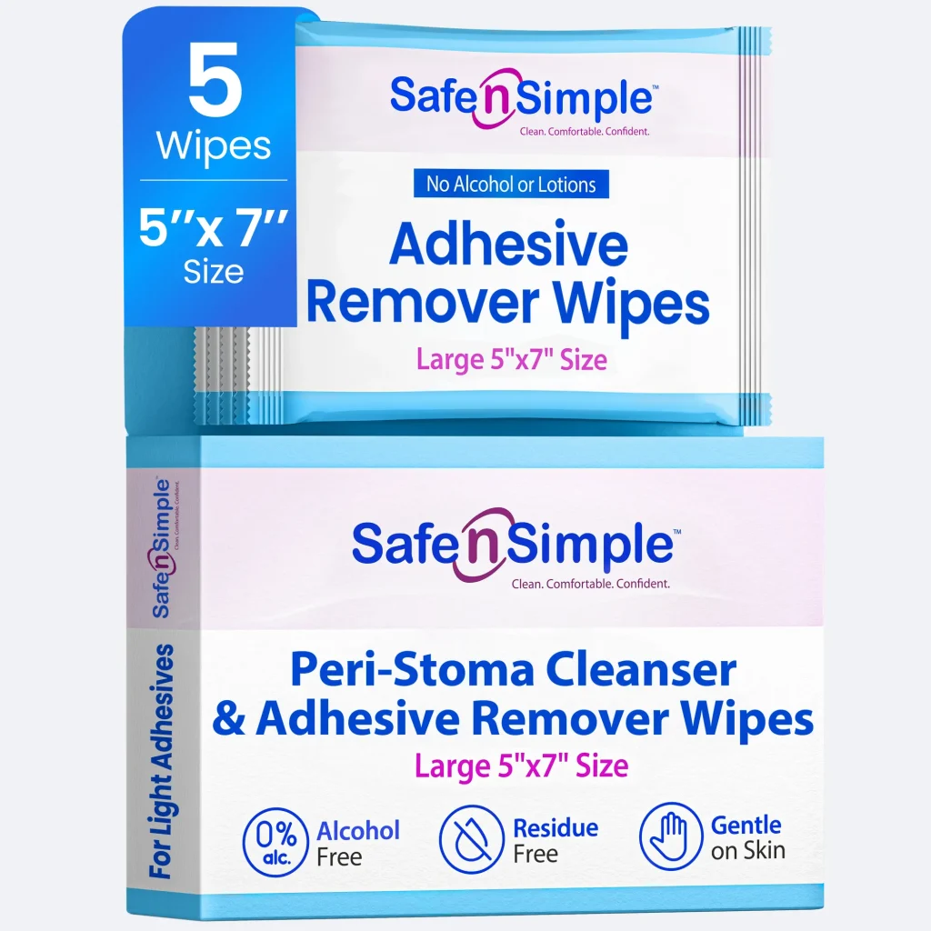 Adhesive Remover - 5" x 7" 5 Wipes