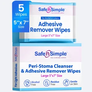 Adhesive Remover - 5" x 7" 5 Wipes