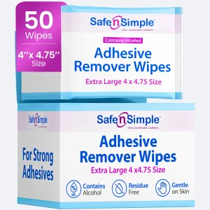 Adhesive Remover Wipes With Alcohol