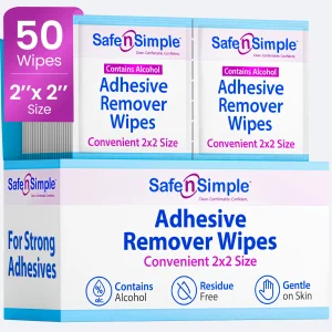 Adhesive Remover Wipes With Alcohol