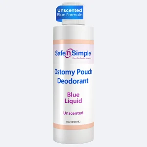 Ostomy Deodorant Blue
