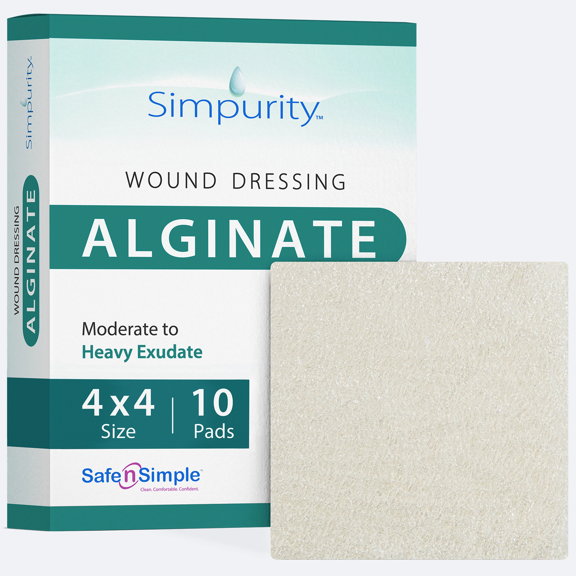 Alginate Dressings 4" x 4" jpg main image