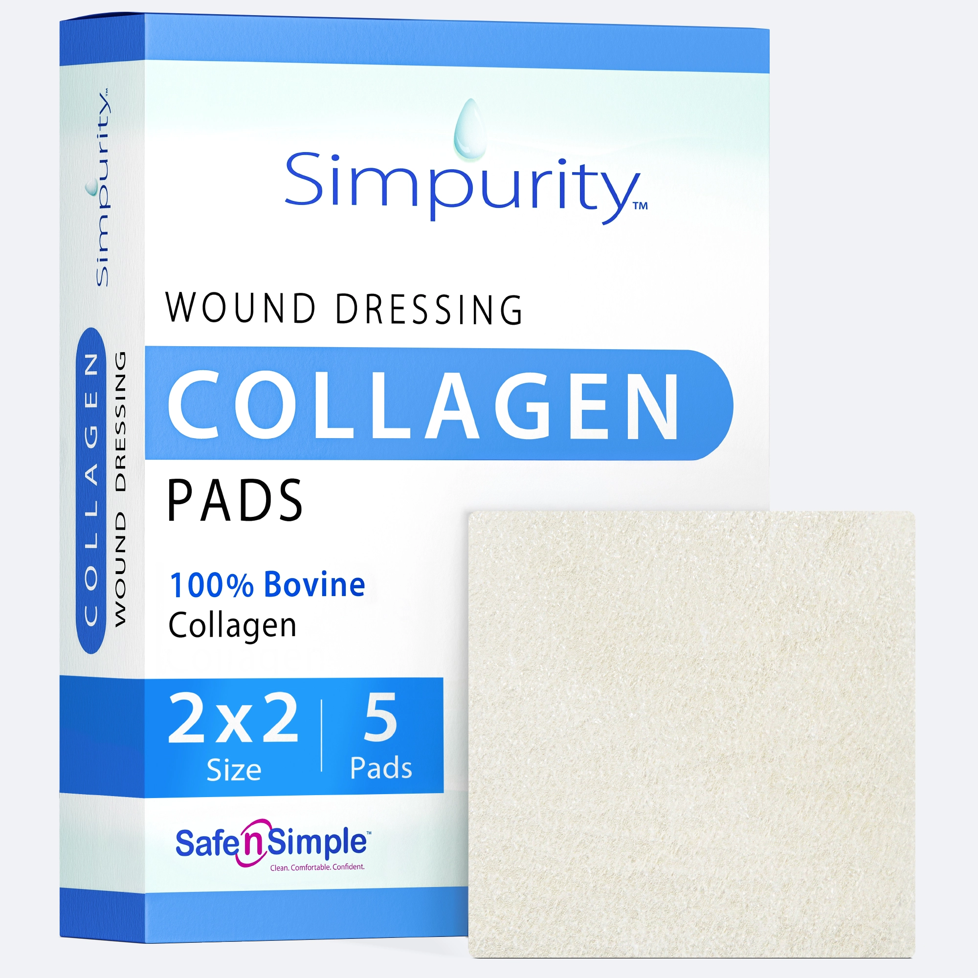 Collagen Dressings 2" x 2" jpg main image