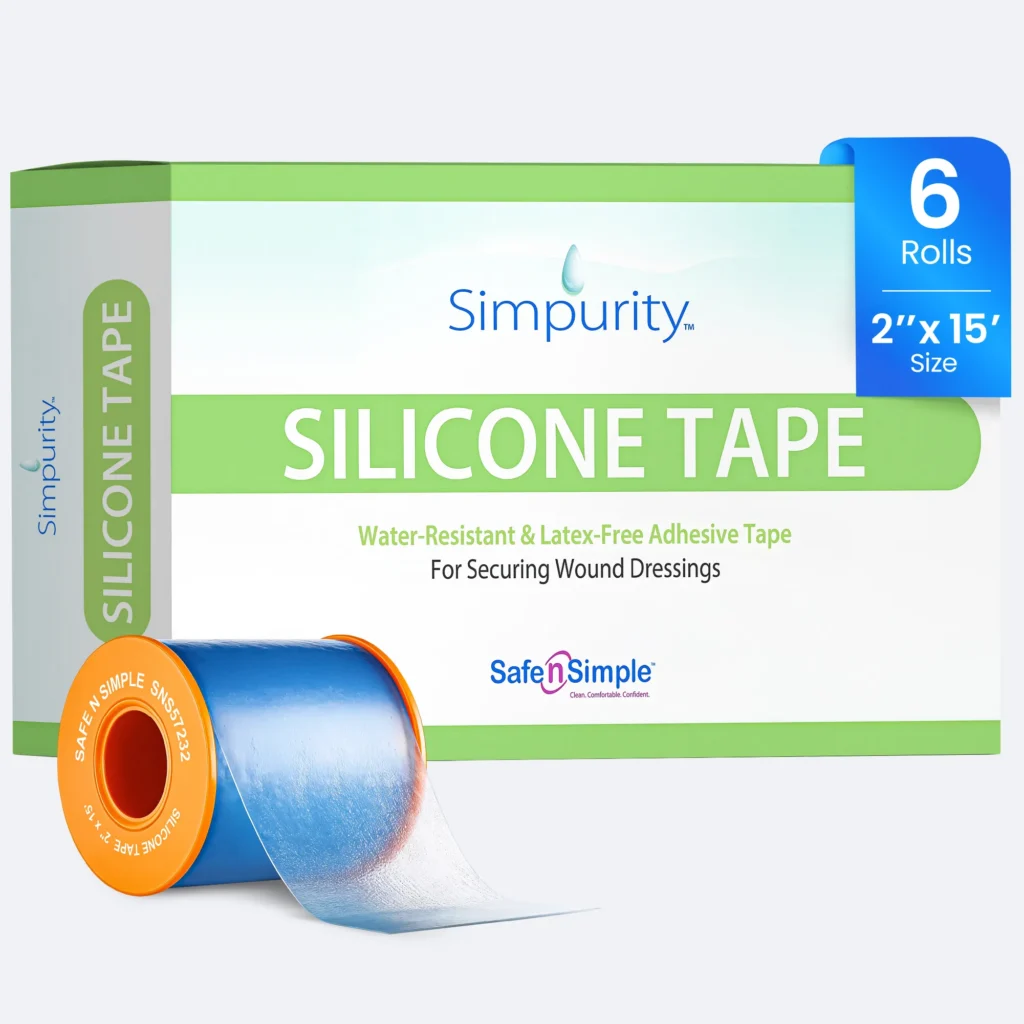 Silicone Tape: 2" x 15' 6 Rolls