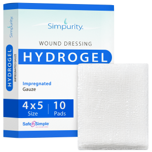 HydroGel Impregnated Gauze 4" x 5"