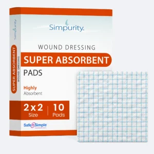 Highly Absorbent Dressings 2" x 2"