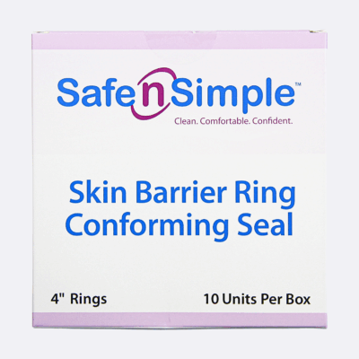 Skin Barrier Rings Conforming Adhesive Seals