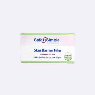 Skin Barrier Film with Alcohol