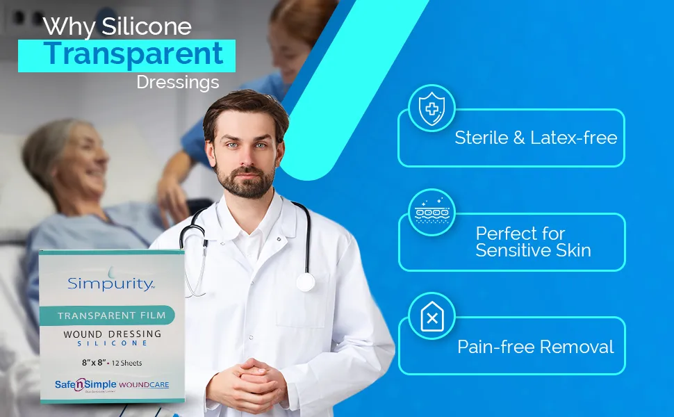 Silicone Transparent Wound Dressin