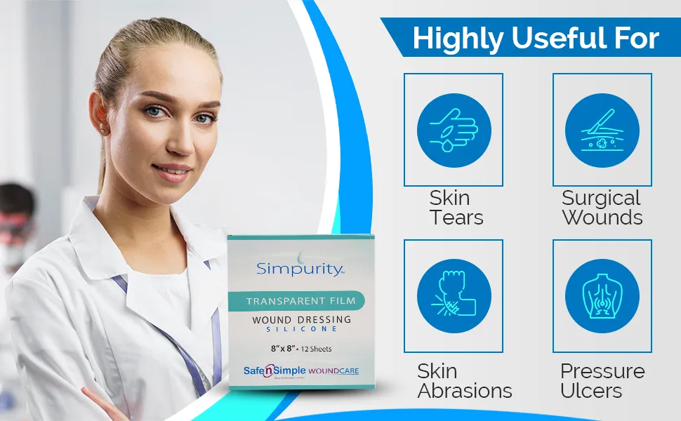 Silicone Transparent Wound Dressin