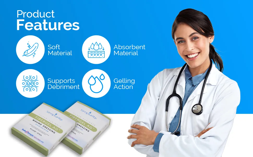 Silver Fibregel Wound Dressing