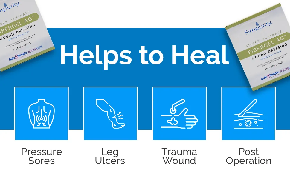 Silver Fibregel Wound Dressing