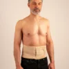 Beige ostomy hernia support belt