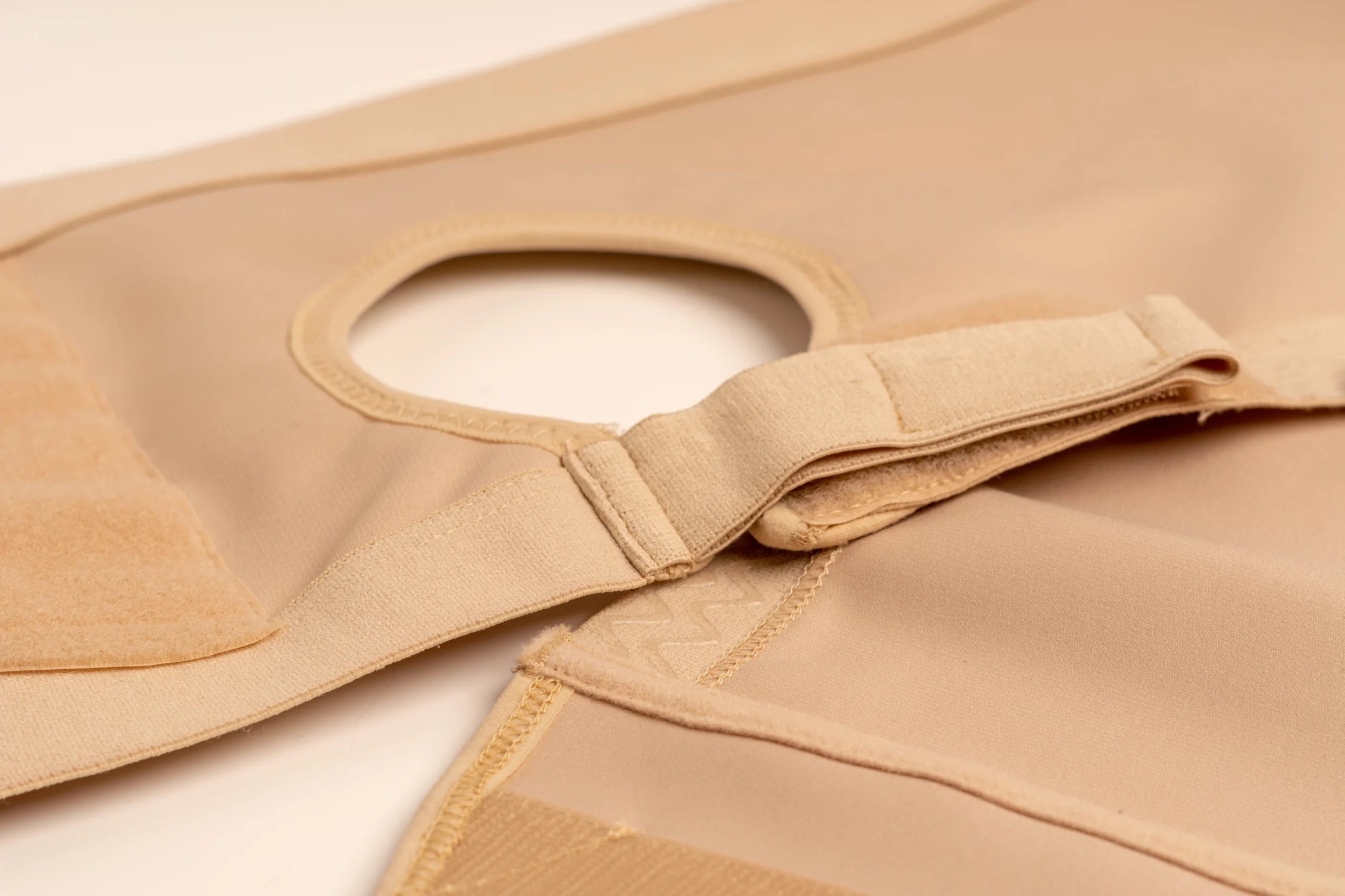 Ostomy hernia support belt worn for parastomal hernia support