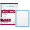 Polymer High Absorbent Pads 8" x 10"