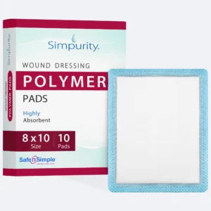 Polymer High Absorbent Pads 8" x 10"