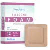 Foam With Silicone Border 2" x 2"