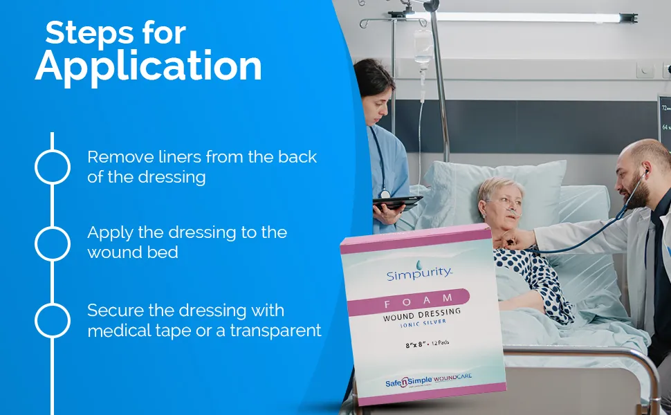 Sillicon Foam Wound Dressing