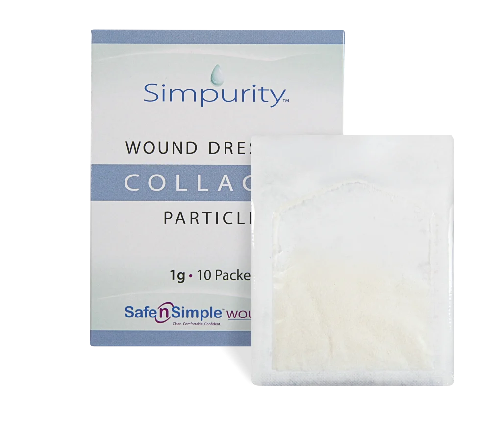 Collagen particles