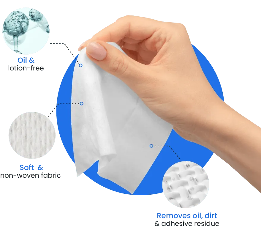 Peristoma Cleanser Wipe