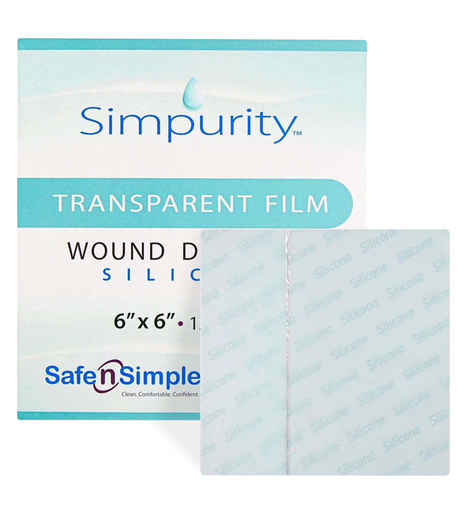 Transparent film silicone 2