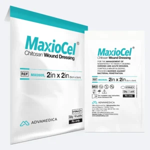 Maxiocel Chitosan Wound Dressings 2" x 2"