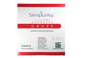Silicone Bordered Gauze