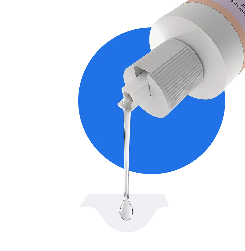 product with drops