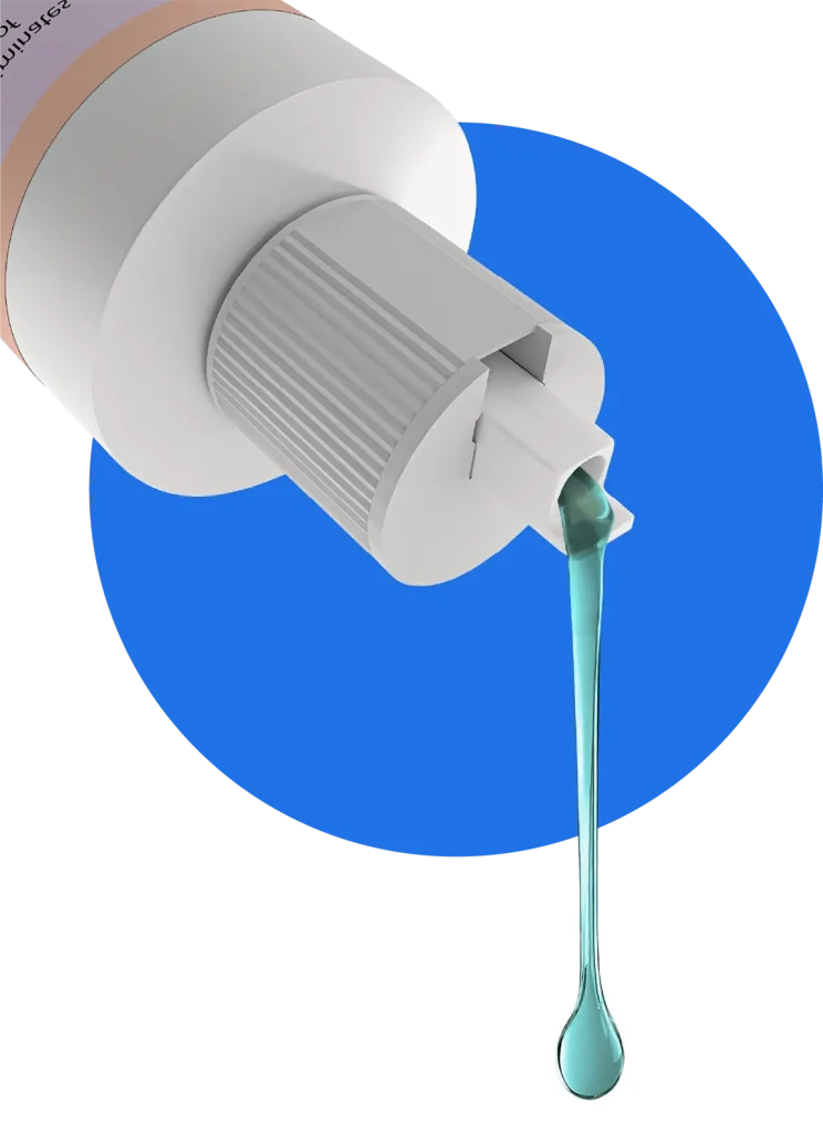 product with drops